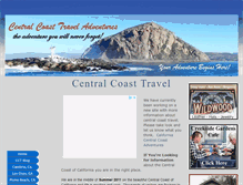 Tablet Screenshot of central-coast-travel.com